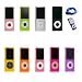 Silicone Case/Skin/Protector/Cover for Apple iPod Nano 4G 4th Generation Chromatic 8GB 16GB + LCD Screen Protector + Neckstrap/Lanyard (Many Colors Available)