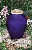 Beckett - Blue Ceramic Water Vase