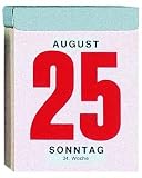 Produkt-Bild: Zettler Tagesabrei&szlig;kalender im Hochformat 5.5x7cm Kalendarium 2012