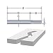 Bosch 85619 1/4-Inch Diameter 3/4-Inch Cut Solid Carbide Fiberglass Bur Router Bit 1/4-Inch Shank With Bearing