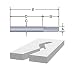 BOSCH 85619 1/4-Inch Diameter 3/4-Inch Cut Solid Carbide Fiberglass Bur Router Bit 1/4-Inch Shank With Bearing