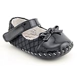 Pediped Naomi Infants Baby Toddler SZ 0-6 Months Black Crib Shoes Shoes