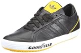 adidas Originals GOODYEAR DRIVER VULC M G51239, Unisex - Erwachsene Sneaker, Schwarz (BLACK 1 / BLACK 1 / SUNSHINE), EU 40 (UK 6.5)