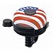 Pyramid American Flag Bicycle Bell