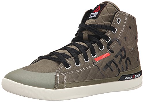 Reebok Men's RCF Lite TR Training Shoe, Modern Olive/Black/Neon Cherry/Chalk, 10.5 M US