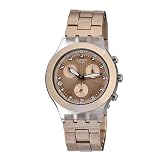 Swatch Damen-Armbanduhr Full Blooded Caramel Damen-Chronograph SVCK4047AG