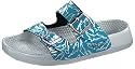 Birkis Synthetic-Sandals ''Barbados'' from Birko-Flor in sea flyer caribbean with a regular insole