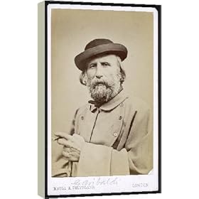 16 Inch Box Canvas (40cm) GIUSEPPE GARIBALDI by Mary Evans
