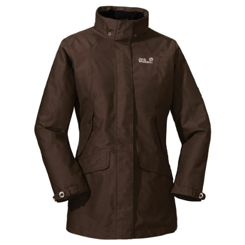 Jack Wolfskin QUEENS COAT WOMEN coffee brown