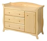 Stork Craft Aspen Combo Dresser Chest, Natural