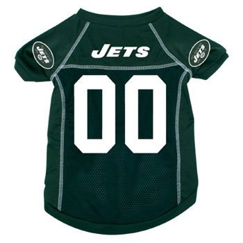NY Jets Pet Jersey, Medium