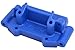 RPM 73755 Front Bulkhead for Traxxas 1/10 2WD Vehicles, Blue
