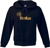 Pittsburgh Steelers Women's Reading the Defense Full Zip Fleece Hoodie
