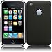 IPHONE 3G S / 3GS RUBBERISED SHIELD BACK COVERS - BLACK PART OF THE QUBITS ACCESSORIES RANGE
