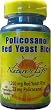 NATURE'S LIFE POLICOSANOL & RED YEAST RICE - 60 Vegetarian Capsules