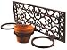 Blumentopf-Halter Gusseisen Landhaus für 3 Töpfe