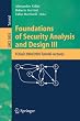 Foundations of Security Analysis and Design III: FOSAD 2004/2005 Tutorial Lectures (Lecture Notes in Computer Science / Security and Cryptology) (v. 3)