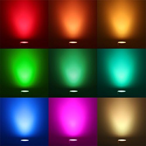 Kitop 4W GU10 RGBW/RGBWW Milight LED bulb AC85-265V Dimmable Spotlight Bulb + RF Remote Controller for home Decoration