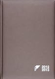 Wochenplaner, braun - Zeit und Unterricht 2012/2013: Die Woche auf einen Blick, zweifarbiges Zwischenformat - NEUER EINBAND