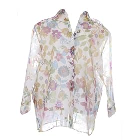 Buy Alfred Dunner Desert Bloom Sheer Top w Tank Shell 20 by Alfred Dunner
