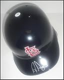 Autographed/Hand Signed Batting Helmet: Albert Pujols Autographed/Hand Signed Cardinals Batting Helm