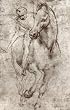 Leonardo da Vinci (Horse and rider) Art Poster Print - 13x19