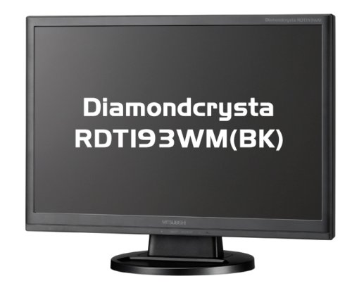 MITSUBISHI ���C�h�t���f�B�X�v���C Diamondcrysta WIDE RDT193WM (BK) �u���b�N