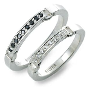 【クリックで詳細表示】wacca (ワッカ) シルバーペアリング Men’s：21.0号 Lady’s：15.0号 PZR3-BKCZ-PZR3-WHCZ