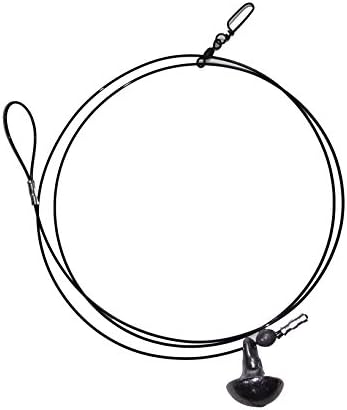 Texas Decoy Rig Ready Made Kit - 12 Pack with Mushroom Sinker (60 Inches, 4 oz)