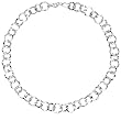 Circles Sterling Silver Necklace