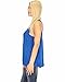 Lyss Loo Women's at First Crush Sleeveless Chiffon Blouse Sheer Top Shirts