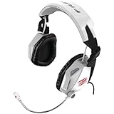 Mad Catz F.R.E.Q.5 Stereo Gaming Headset for PC and Mac - White (MCB434030001/02/1)