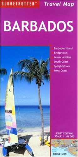 Barbados Travel Map (Globetrotter Travel Map) under Barbados & Trinidad and Tobago in The Books Store
