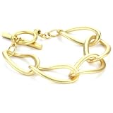 Kenneth Cole New York Goldtone Link Toggle Bra