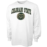 Colorado State Rams Youth White Bare Essentials Long Sleeve T-shirt at Football Fanatics