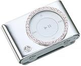 Gilty Couture iPod Shuffle第2世代用ラグジュアリーハードケース GILTY COUTURE for iPod shuffle 2Gシルバー with ピンキースワロフスキー GTY-IP-000012の画像