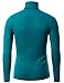 Doublju Mens Long Sleeve Turtle Neck Sweater