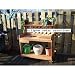 Solid Cedar Wood Potters Bench / with Drawer