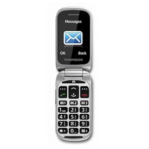 THOMSON Telephones mobiles sans abonnement SEREA 65 BLANC
