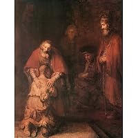 Rembrandt Van Rijn Return of the Prodigal Son Art Print Poster