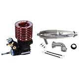 Alpha .21 ABI Buggy Engine Combo w/ EFRA 2066 Pipe
