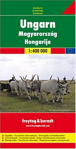 City Travel Guides Discounted  Books : Hungary Road Map