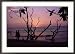 Couple and Sunset,Tamarindo, Costa Rica Art Styles Framed Photographic Poster Print by Jennifer Broadus, 35x25