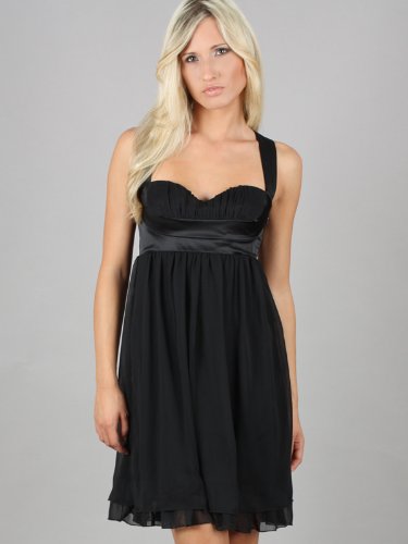 FourFlavor Cocktailkleid in 2 Farben lila, schwarz