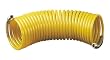Coleman Powermate 012-0055CT 25-foot by 1/4-inch Yellow Recoil Air Hose