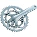 Shimano Tiagra FC4550 Hollowtech II Double Chainset (Silver, 50/34T 170mm)