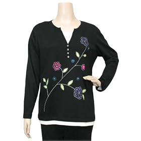 Buy Alfred Dunner All Wrapped Up Floral Top by Alfred Dunner