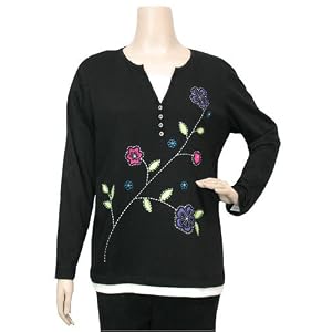 Buy Alfred Dunner All Wrapped Up Floral Top by Alfred Dunner
