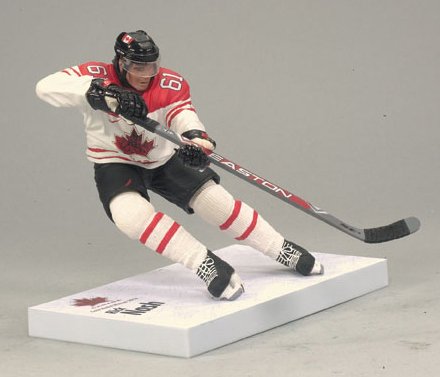 McFarlane Toys NHL Sports Picks Team Canada 2010 Series 2 Action Figure Rick Nash (Columbus Blue Jackets) White Jersey