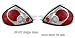 00 01 02 (00-02) / 2000 2001 2002 DODGE NEON XLT ES EURO CHROME HOUSING REAR ALTEZZA TAIL LIGHT LAMPS